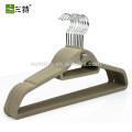 Factory wholesale eco-friendly velvet coat hangers